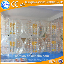 Bola de parachoques inflable del cuerpo para la bola del adulto / del amortiguador para los cabritos / bola de la burbuja para la venta